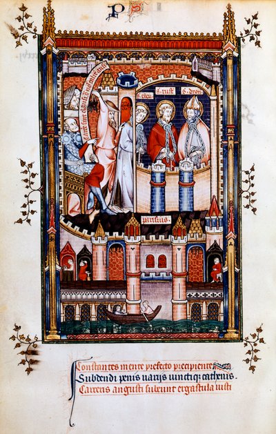 St Denis i lenker, 1317 av Unbekannt