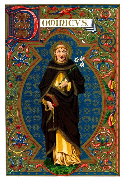 St Dominic, 1886 av Unbekannt