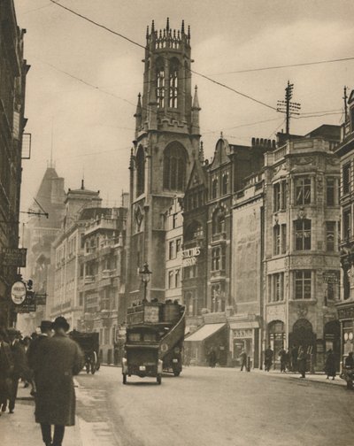 St Dunstans Fleet Street, Izaak Walton Parish Church, c1935. av Unbekannt