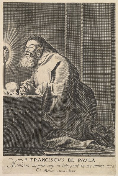 St. Francis de Paul, etter 1627. av Unbekannt