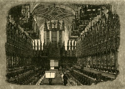 St. Georges kapell, Windsor, 1898. av Unbekannt