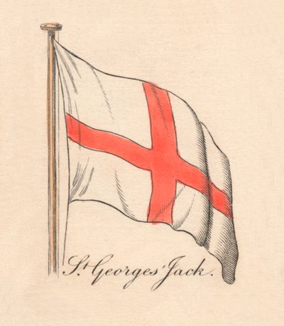St. Georges Jack, 1838 av Unbekannt