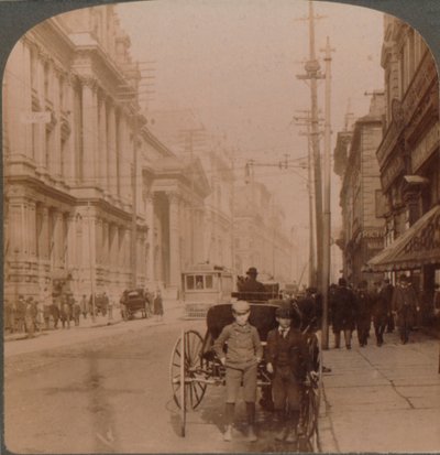 St. James Street, Montreal, Canada, 1900 av Unbekannt