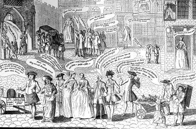 St Jamess i oktober..., 1750 av Unbekannt