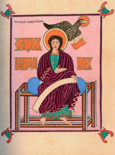 St John the Evangelist, 800-tallet 1892 av Unbekannt