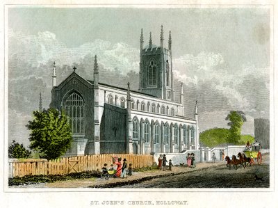 St Johns Church, Holloway, Islington, London av Unbekannt
