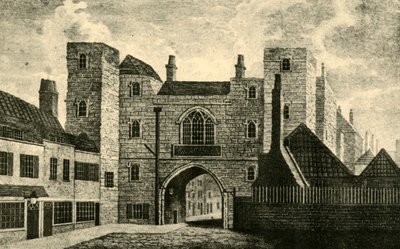 St. Johns Gate, Clerkenwell, 1813, 1925. av Unbekannt