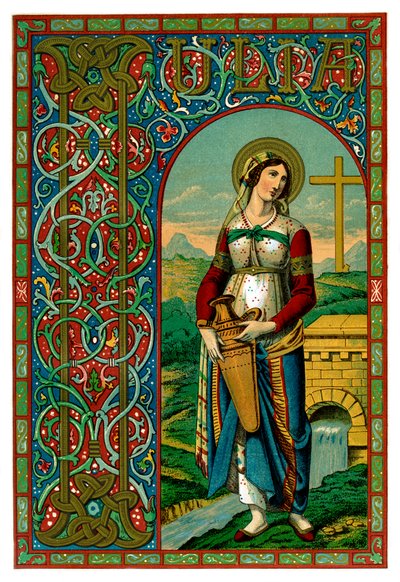 St Julia, 1886 av Unbekannt
