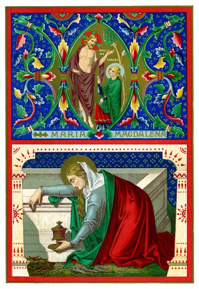 St Mary Magdalena, 1886 av Unbekannt
