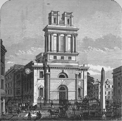 St. Mary Woolnoth, 1890 av Unbekannt