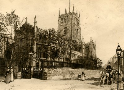 St. Marys, Nottingham, 1898. av Unbekannt