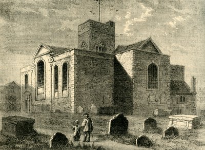 St. Nikolaus Kirche, Deptford, ca. 1878 von Unbekannt