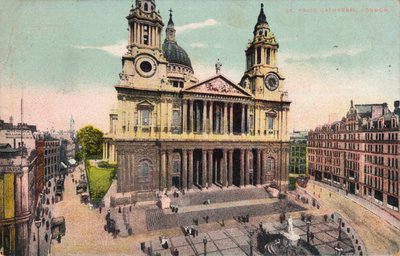 St. Pauls Cathedral, London, c1905 av Unbekannt