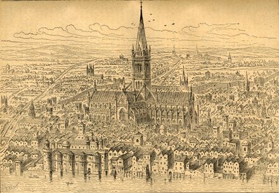 St. Pauls and the Neighborhood i 1540, 1897. av Unbekannt