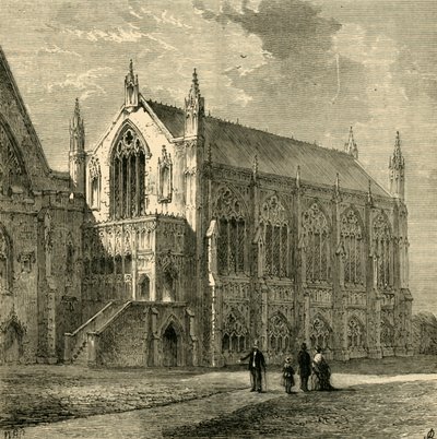 St. Stephens kapell, 1830, 1881. av Unbekannt