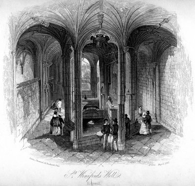 St Winifredes Well, Holywell, Flintshire, Wales av Unbekannt