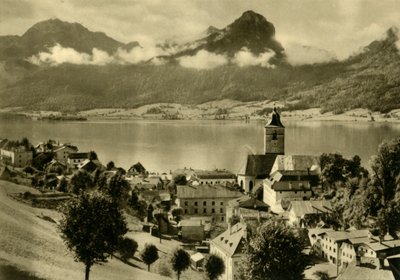 St Wolfgang im Salzkammergut, Øvre Østerrike, c1935. av Unbekannt