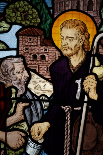 Glassmalerier i Saint-Honore d