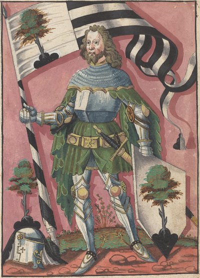 Fanebærer, andre kvartal 1500-tallet. av Unbekannt