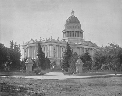 State Capitol, Sacramento, California, c1897. av Unbekannt