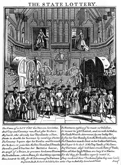 Statslotteriet, 1739 1894 av Unbekannt