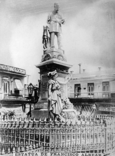Statue av Francisco Albear, 1890, 1920-tallet av Unbekannt