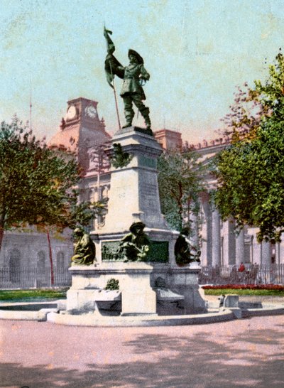 Statue av Paul Chomedey de Maisonneuve, Montreal, 1904 av Unbekannt