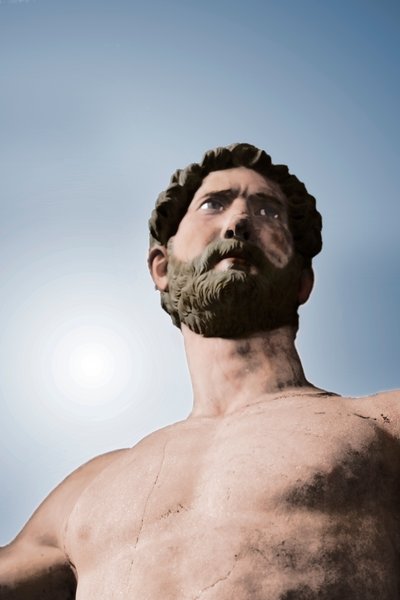 Statue av den romerske keiseren Hadrian, første halvdel av 2. århundre av Unbekannt