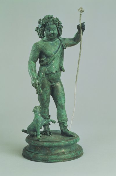 Statuett av Bacchus, Pompeii av Unbekannt