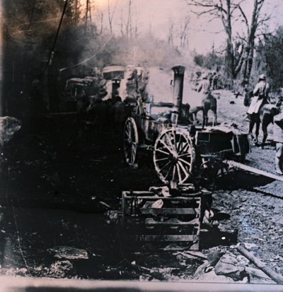 Damplokomotiv, c1914-c1918 av Unbekannt