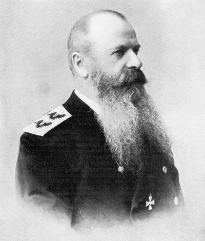 Stepan Osipovich Markov, sjef for den russiske flåten, den russisk-japanske krigen, 1904-5 av Unbekannt