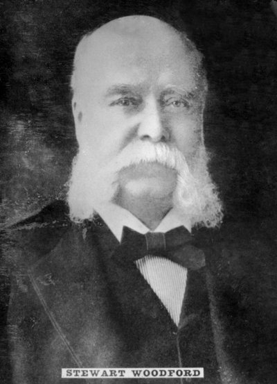 Stewart Lyndon Woodford 1835-1913, USAs ambassadør i Spania under den spansk-amerikanske krigen, c1910 av Unbekannt