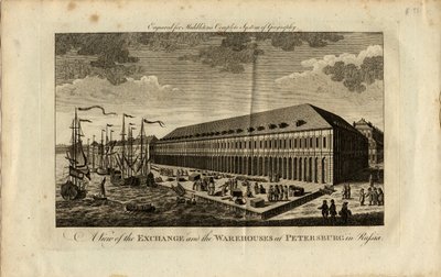 Børs i St. Petersburg, 1778 av Unbekannt