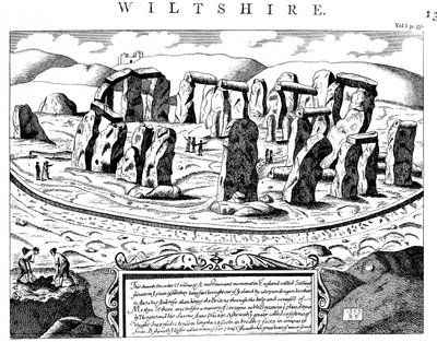 Stonehenge, Wiltshire, 1700-tallet av Unbekannt