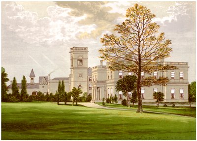 Stowlangtoft Hall, Suffolk, hjemmet til Wilson-familien, c1880 av Unbekannt