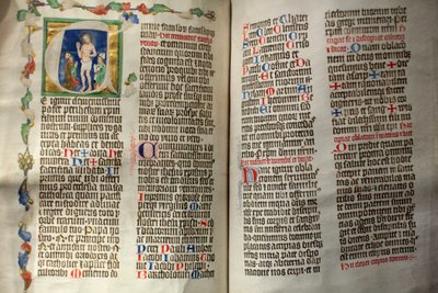 Strahov klosterbibliotek ; Albert av av Sternberks pontifical av Unbekannt