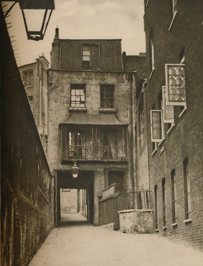 Strand Lane og inngangen til det romerske badet, c1935. av Unbekannt