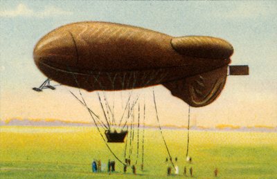 Strømlinjeformet sperreballong med kurv, 1918, 1932. av Unbekannt
