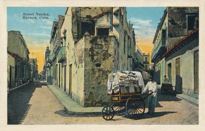 Gateselger, Havana, Cuba, 1938 av Unbekannt