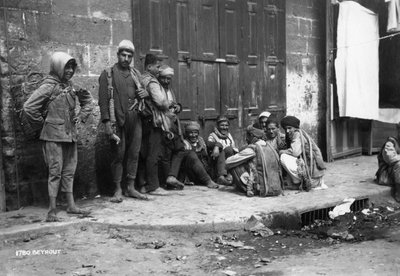 Gatebilde, Beirut, Libanon, c1920-c1930s av Unbekannt