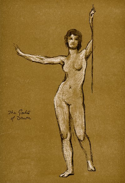 Studie for The Gates of Dawn, 1900 av Unbekannt