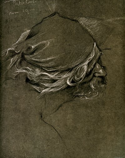 Studie for The Sea Maiden, av Herbert J Draper, 1899 av Unbekannt