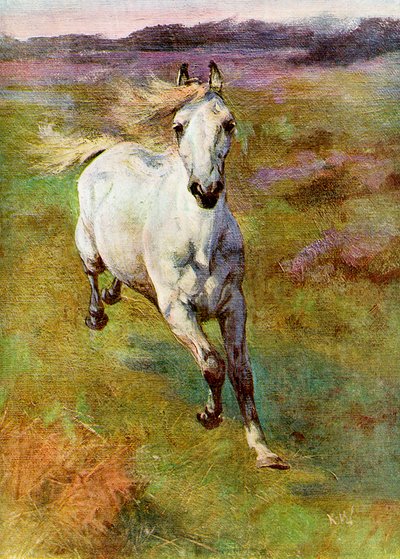 Studie fra Life for Colt Hunting in the New Forest, 1899 av Unbekannt