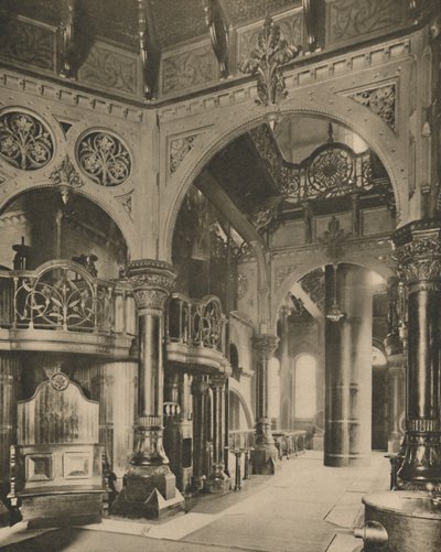 Sublimert kloakkstasjon: The Engine House at Abbey Mills, c1935. av Unbekannt