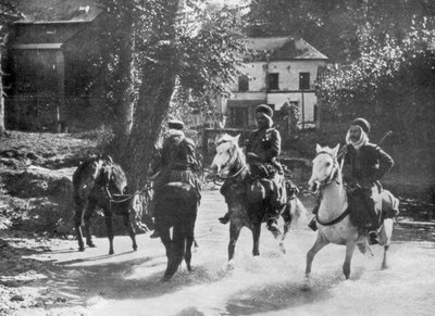 Sudanesisk kavaleri, Frankrike, 1915 av Unbekannt