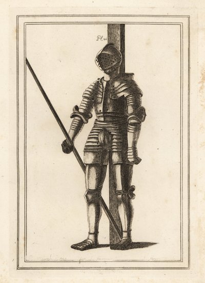 rustning laget for kong Henry VIII i en alder av 18 i Tower of London av Unbekannt