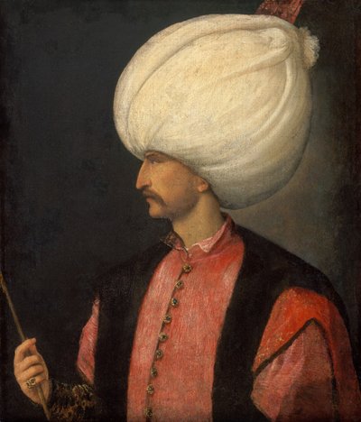 Sultan Suleiman I den storslåtte, 1530-1540. av Unbekannt