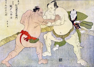 Sumobrytere, 1897 av Unbekannt
