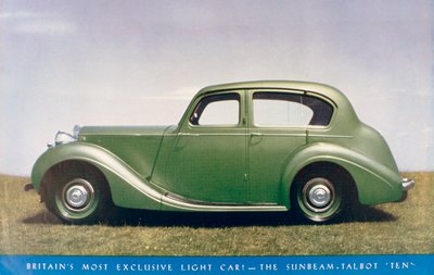 Sunbeam Talbot Ten motorbil, 1939 av Unbekannt