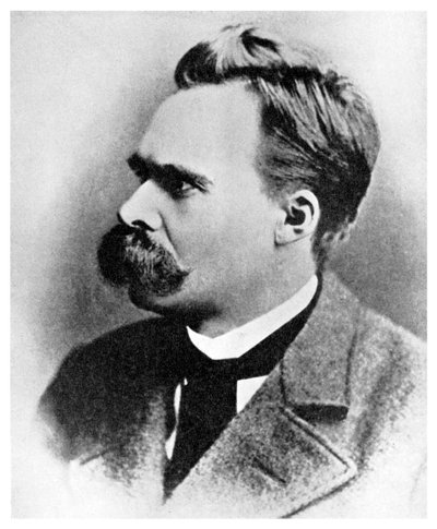 Supermann: Friedrich Nietzsche, tysk filosof, 1800-tallet 1956 av Unbekannt